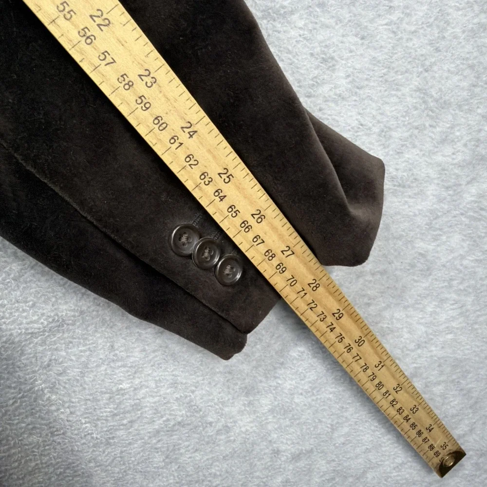 Banana Republic Men's Dark Brown Velvet Blazer